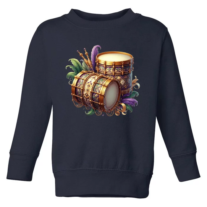 Mardi Gras Celebration Toddler Sweatshirt