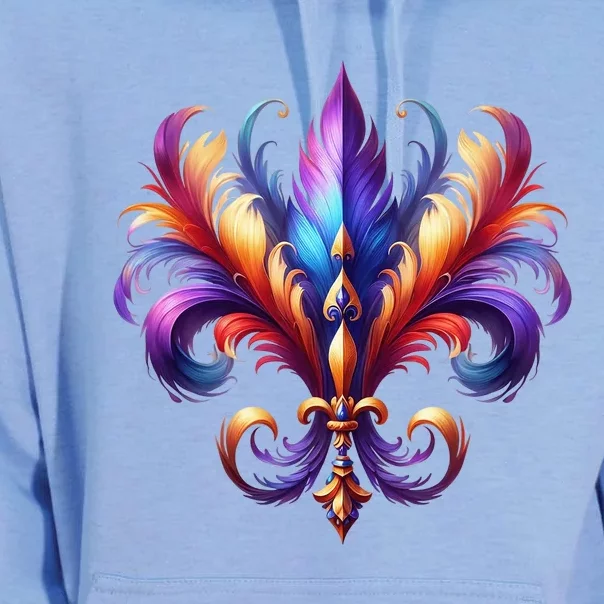 Mardi Gras Celebration Unisex Surf Hoodie