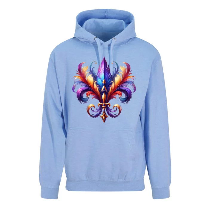 Mardi Gras Celebration Unisex Surf Hoodie