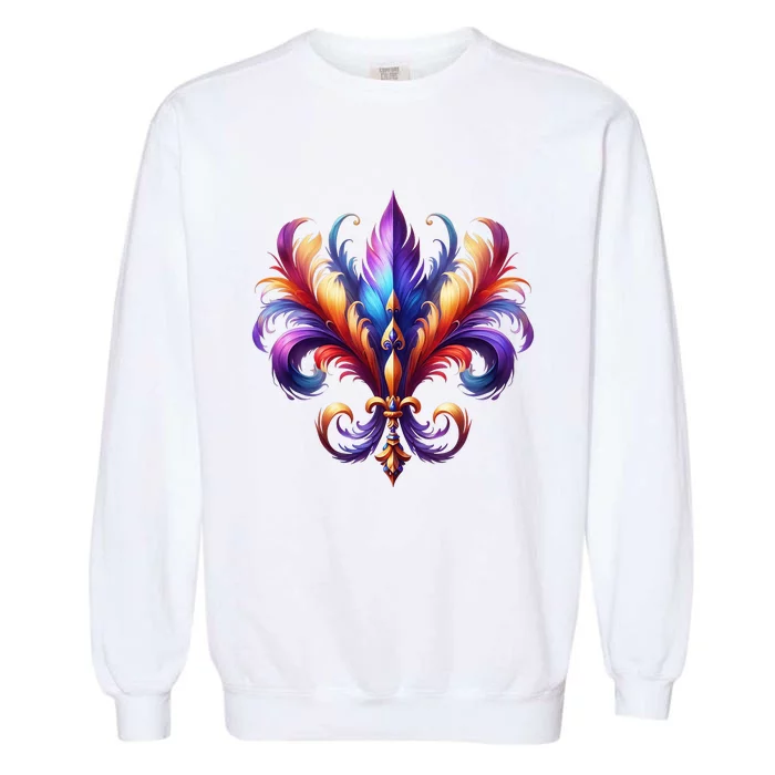 Mardi Gras Celebration Garment-Dyed Sweatshirt