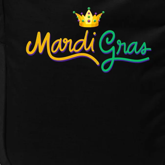 Mardi Gras Crown Celebration Impact Tech Backpack