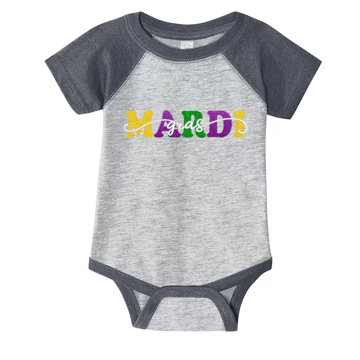 Mardi Gras Celebration Festive Infant Baby Jersey Bodysuit