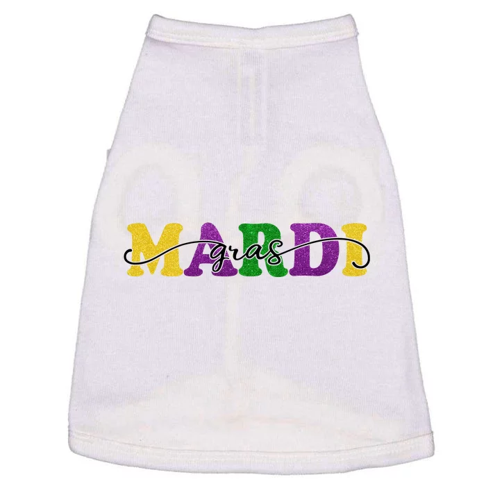 Mardi Gras Celebration Festive Doggie Tank