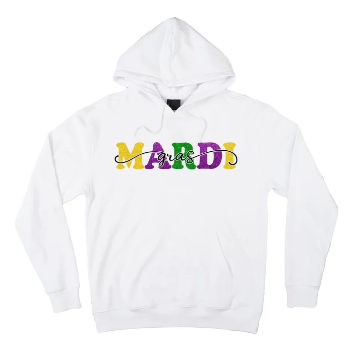 Mardi Gras Celebration Festive Hoodie