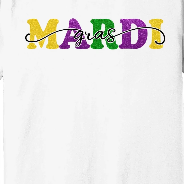 Mardi Gras Celebration Festive Premium T-Shirt