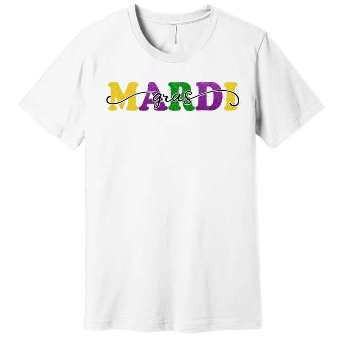 Mardi Gras Celebration Festive Premium T-Shirt