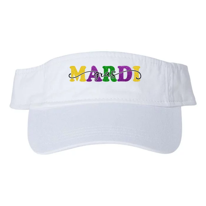 Mardi Gras Celebration Festive Valucap Bio-Washed Visor