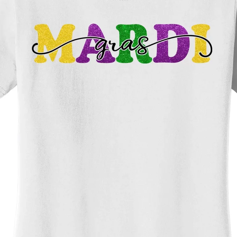 Mardi Gras Celebration Festive Women's T-Shirt