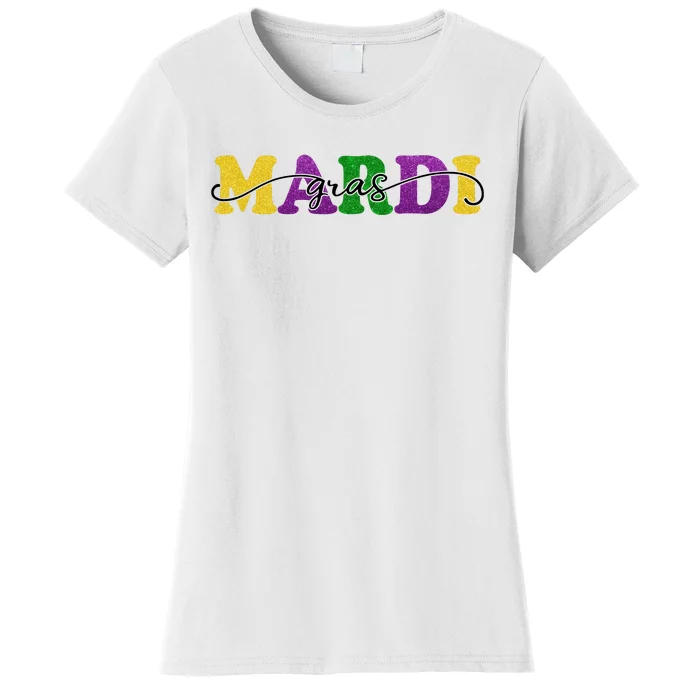 Mardi Gras Celebration Festive Women's T-Shirt