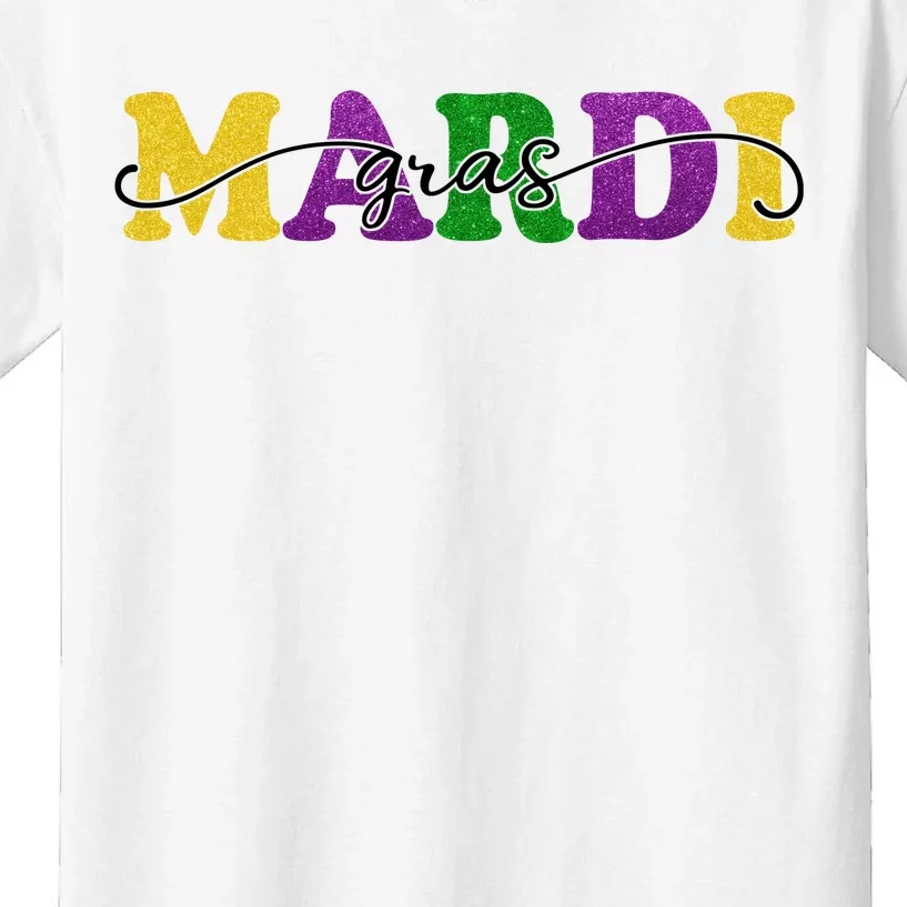 Mardi Gras Celebration Festive Kids T-Shirt