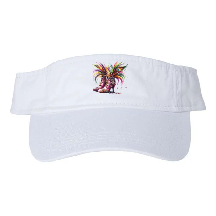 Mardi Gras Celebration Valucap Bio-Washed Visor