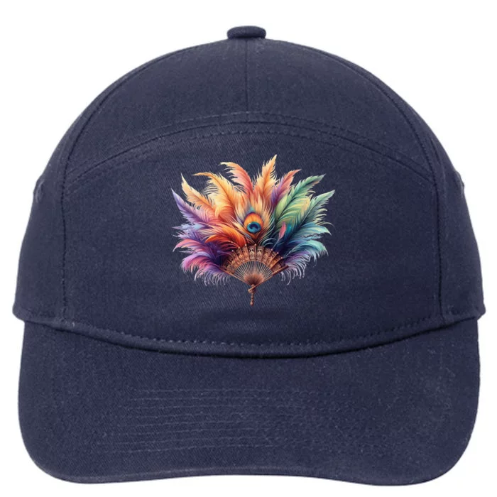 Mardi Gras Celebration 7-Panel Snapback Hat