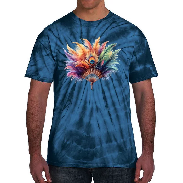 Mardi Gras Celebration Tie-Dye T-Shirt