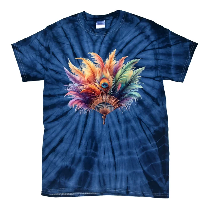 Mardi Gras Celebration Tie-Dye T-Shirt