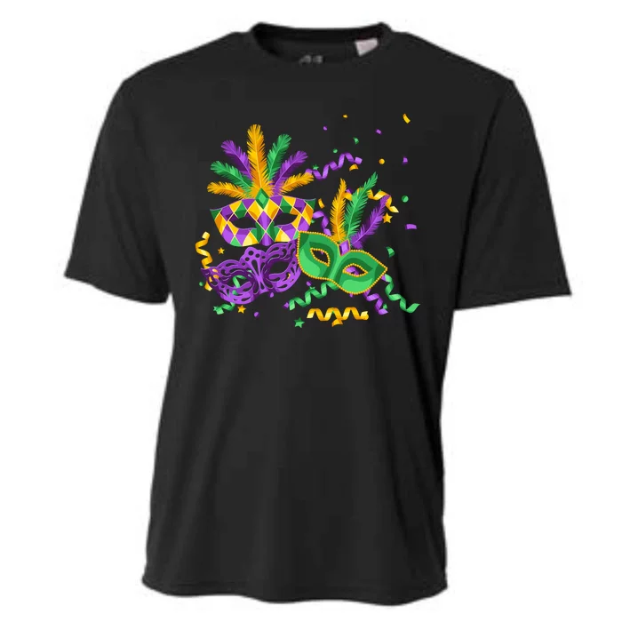 Mardi Gras Carnival New Orleans Celebration Cooling Performance Crew T-Shirt