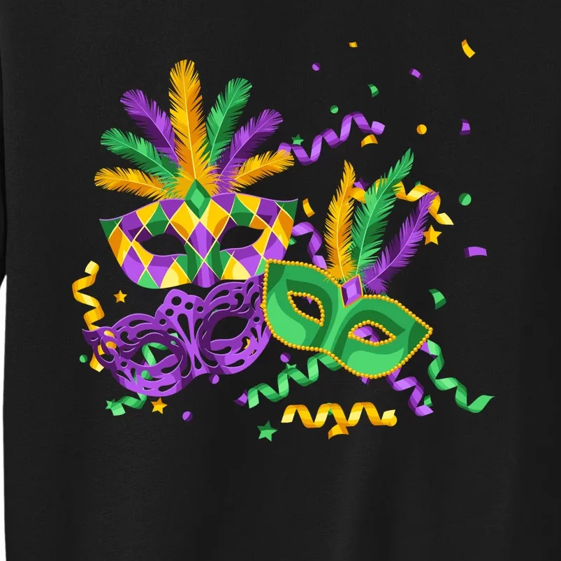 Mardi Gras Carnival New Orleans Celebration Tall Sweatshirt