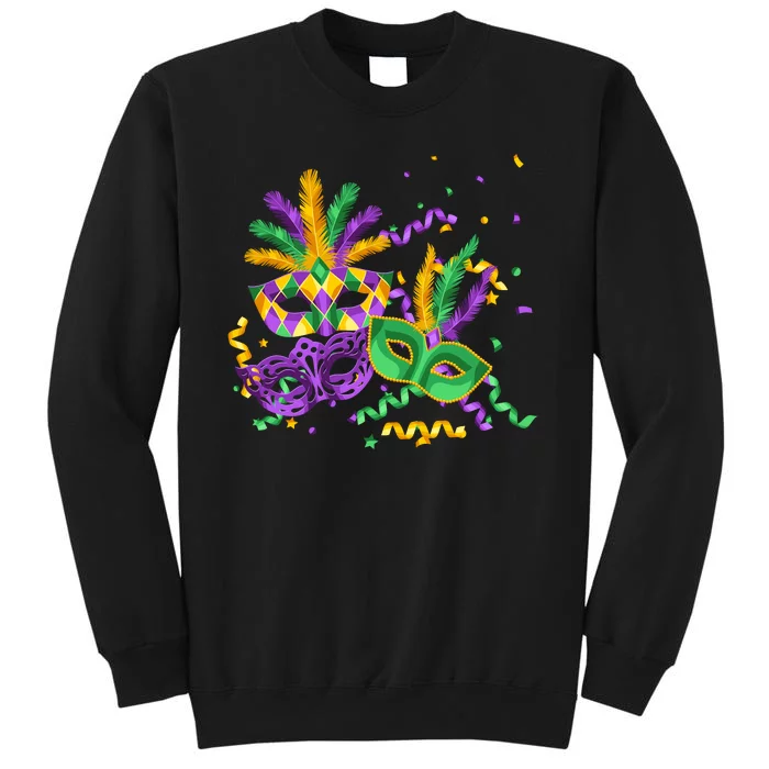 Mardi Gras Carnival New Orleans Celebration Tall Sweatshirt