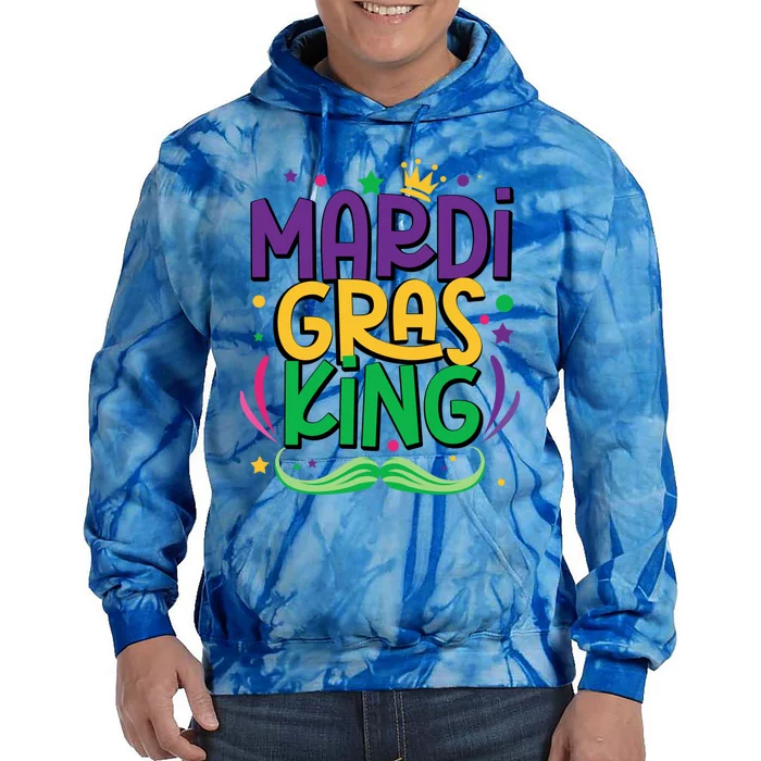 Mardi Gras Cruise Squad Carnival Family Cruise Ship Sailor Gift Tie Dye Hoodie