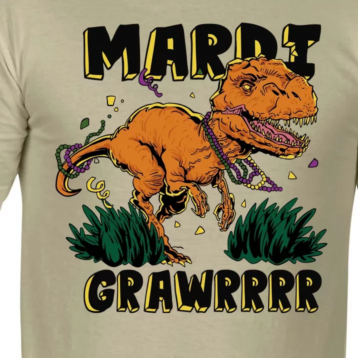 Mardi Gras Dinosaur Celebration Comfort Colors T-Shirt