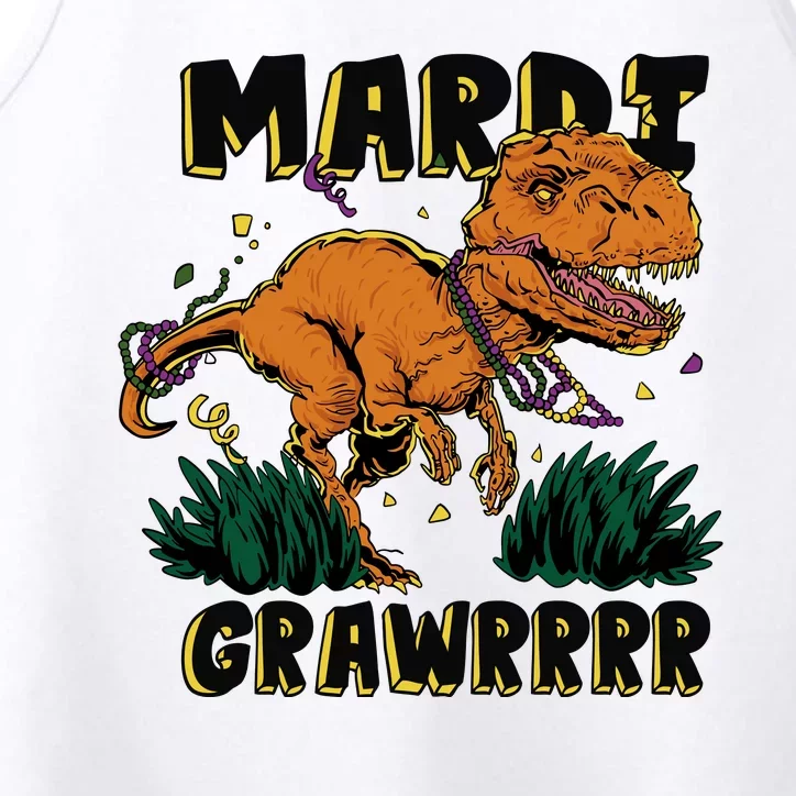 Mardi Gras Dinosaur Celebration Performance Tank