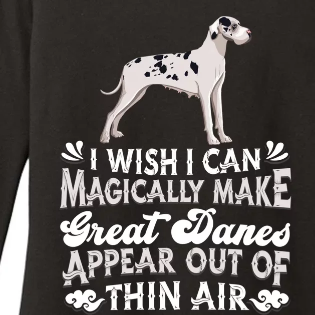 Make Great Danes Appear Out Of Thin Air Gift Dog Great Dane Gift Womens CVC Long Sleeve Shirt