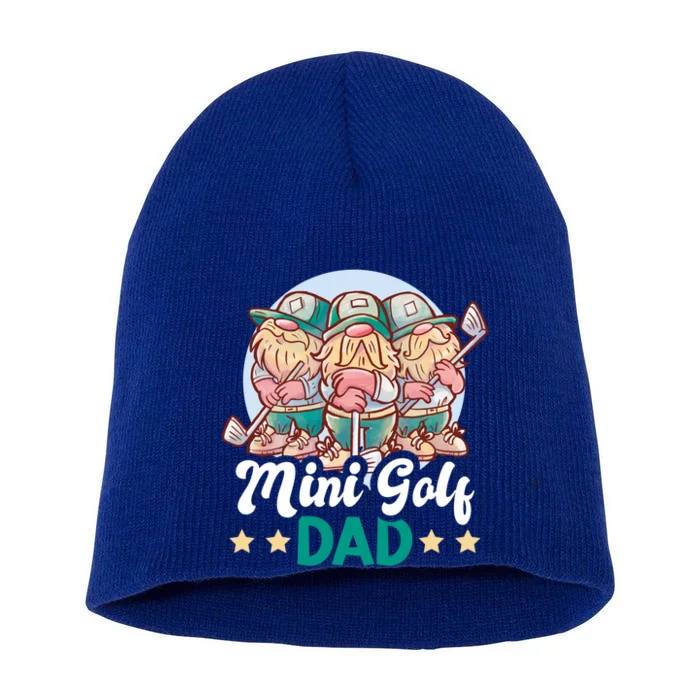 Mini Golf Dad For Father's Day Gift Short Acrylic Beanie