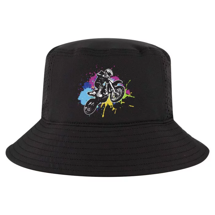 Motocross gift, Dirt Bike gift, Off Road Cool Comfort Performance Bucket Hat