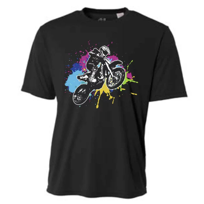 Motocross gift, Dirt Bike gift, Off Road Cooling Performance Crew T-Shirt