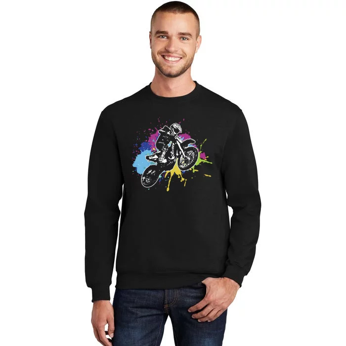 Motocross gift, Dirt Bike gift, Off Road Tall Sweatshirt