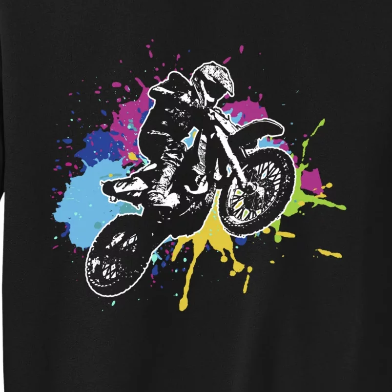 Motocross gift, Dirt Bike gift, Off Road Tall Sweatshirt