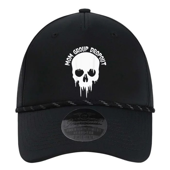 Mom Group Dropout Funny Skull Blood Scary Mom Mama Halloween Performance The Dyno Cap