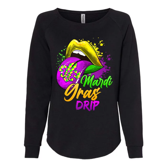 Mardi Gras Design Ideal Mardi Gras Cute Gift Womens California Wash Sweatshirt