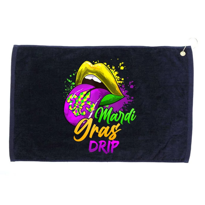 Mardi Gras Design Ideal Mardi Gras Cute Gift Grommeted Golf Towel