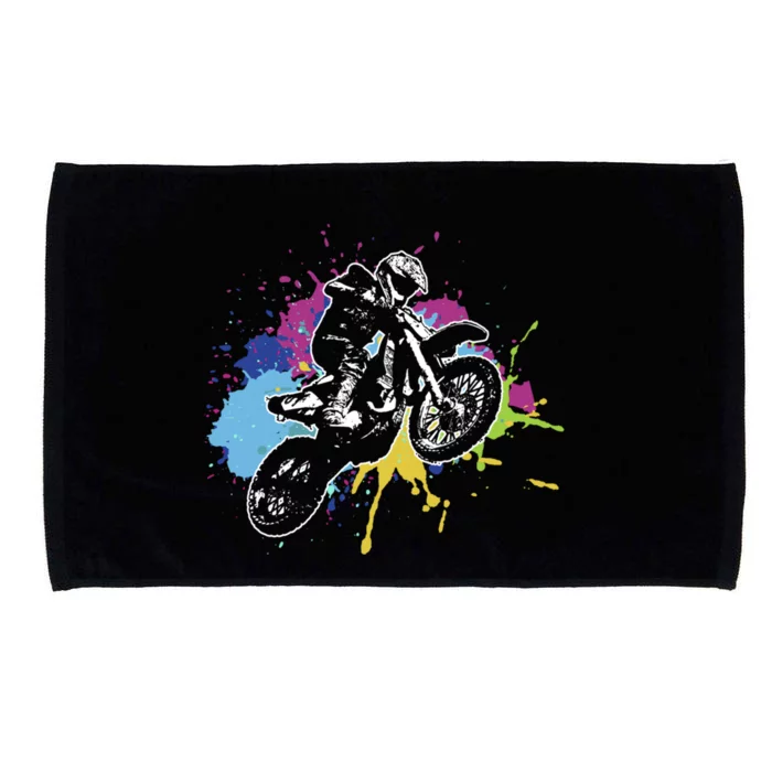 Motocross Gift Dirt Bike Gift Off Road Gift Microfiber Hand Towel