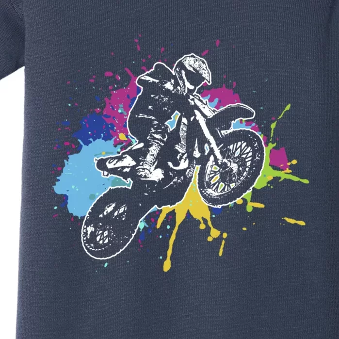 Motocross Gift Dirt Bike Gift Off Road Gift Baby Bodysuit