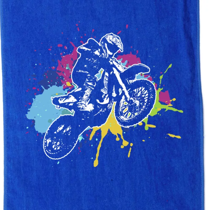 Motocross Gift Dirt Bike Gift Off Road Gift Platinum Collection Golf Towel