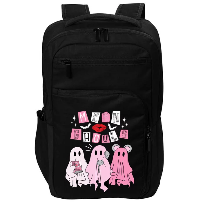 Mean Ghouls Funny Ghost Retro Scary Halloween Trick Or Treat Gift Impact Tech Backpack