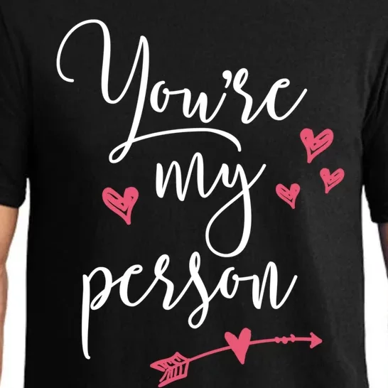 Matching Gift For Best Friends Gift You're My Person Meaningful Gift Pajama Set