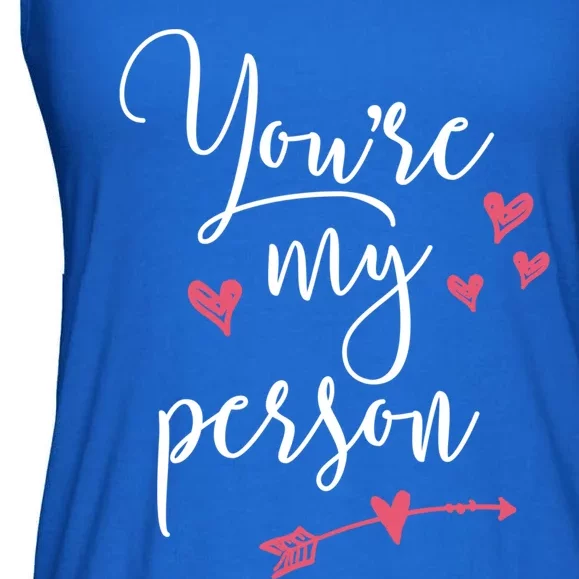 Matching Gift For Best Friends Gift You're My Person Meaningful Gift Ladies Essential Flowy Tank