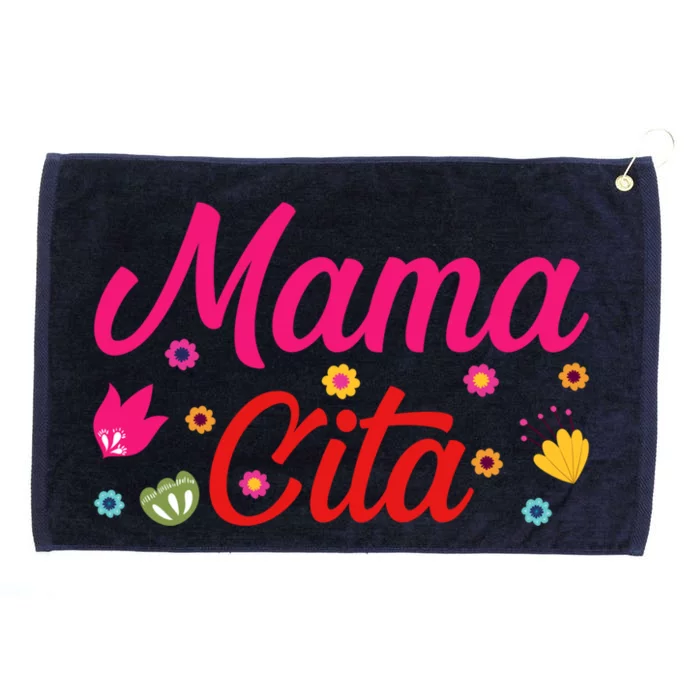 Mamacita Gift Funny Cinco De Mayo Mamacita Gift Grommeted Golf Towel