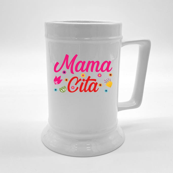 Mamacita Gift Funny Cinco De Mayo Mamacita Gift Front & Back Beer Stein