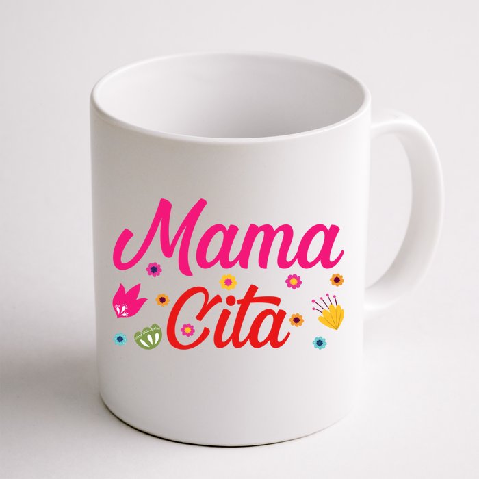 Mamacita Gift Funny Cinco De Mayo Mamacita Gift Front & Back Coffee Mug