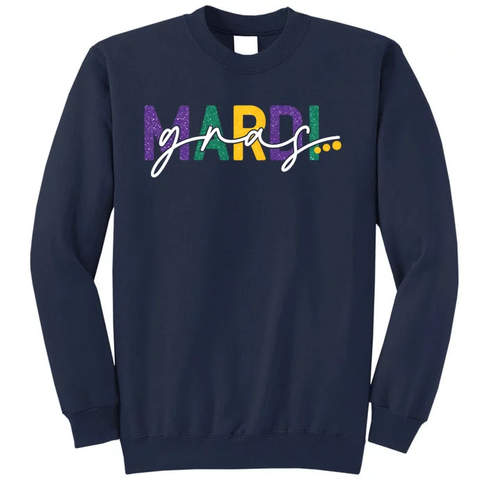 Mardi Gras Fleur De Lis Tall Sweatshirt