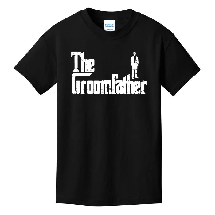 Mens Groom Father Funny Wedding Party Rehearsal Dinner Dad Gift Kids T-Shirt