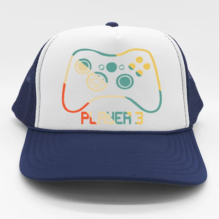 Matching Gamer For Dad, Mom Player 1 Trucker Hat