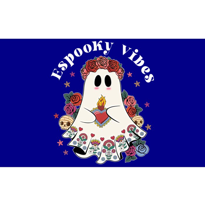 Mexican Ghost Flowers Espooky Vibes Spooky Conchas Halloween Cool Gift Bumper Sticker