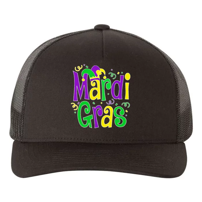 Mardi Gras Fun Mardi Gras Party Yupoong Adult 5-Panel Trucker Hat