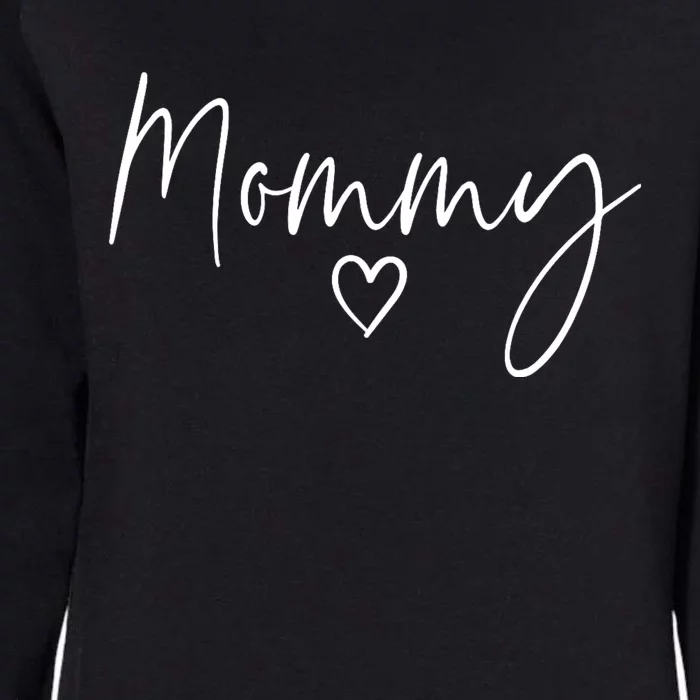 Mommy Gifts For Women Heart MotherS Day Mommy Womens California Wash Sweatshirt