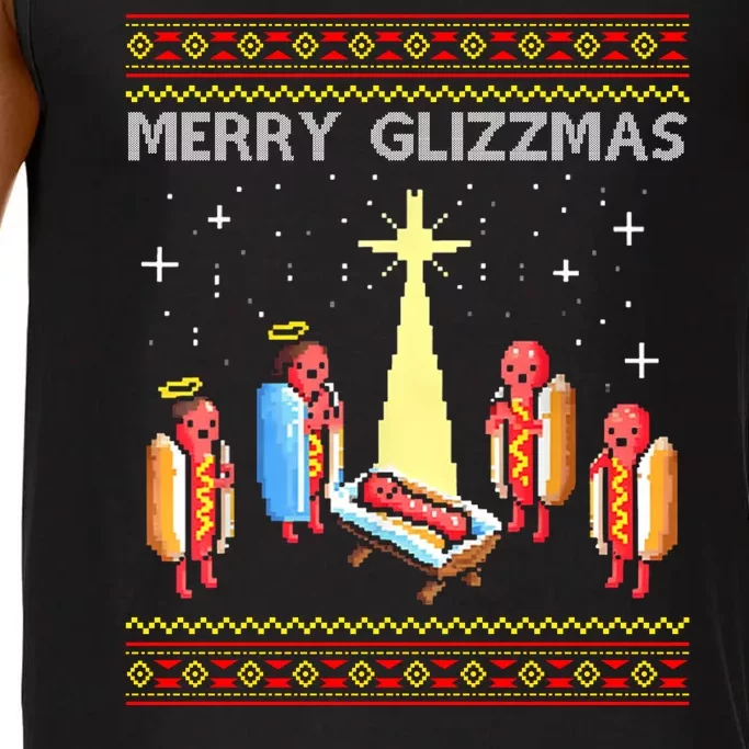 Merry Glizzmas Funny Christmas Comfort Colors® Tank Top