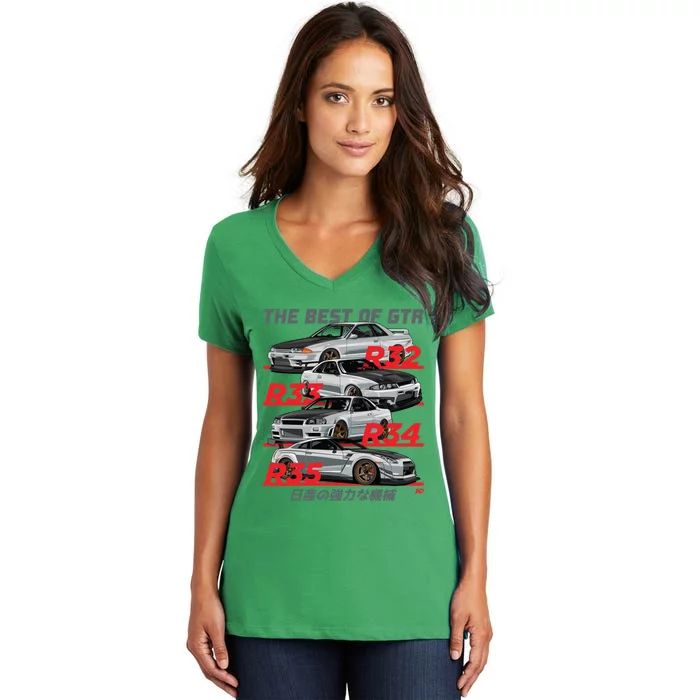 Modern Gtr Family Women's V-Neck T-Shirt